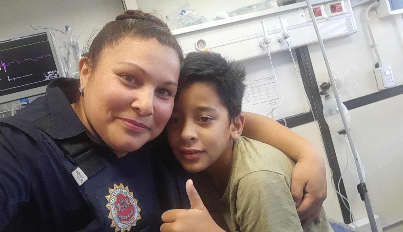Rápida intervención policial salvó la vida de un niño con obstrucción respiratoria | Córdoba