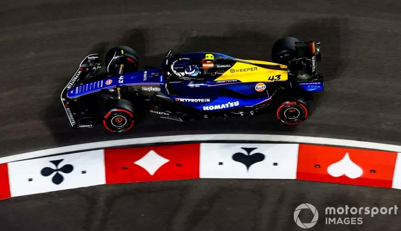 Colapinto, un inicio cuesta arriba en un áspero entrenamiento del GP de Las Vegas | Deportes