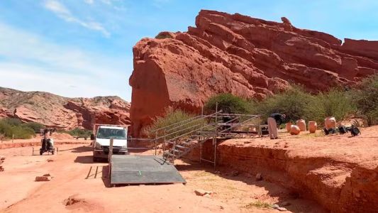 Cafayate: investigan un casamiento realizado en plena Quebrada de las Conchas