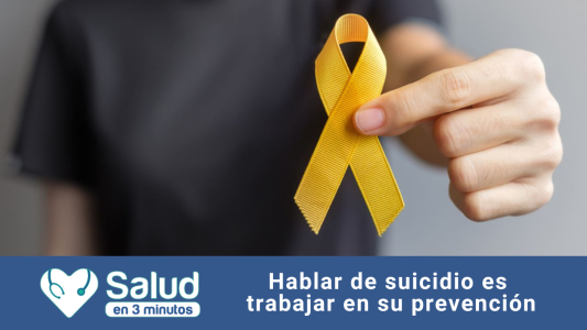 Prevención al suicidio: detectar señales y acompañar puede marcar la diferencia
