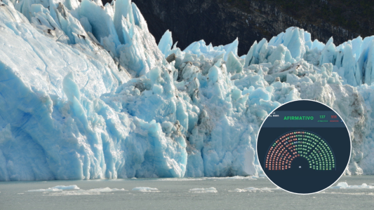 Diputados aprobó la reforma de la Ley de Glaciares con 137 votos a favor y 111 en contra