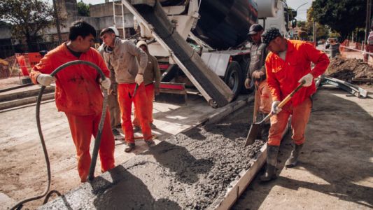 Cortes de tránsito en el sudeste de la ciudad por obras de bacheo con hormigón