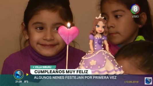 Villa Siburu: La conmovedora historia de los chicos que festejaron su cumpleaños por primera vez