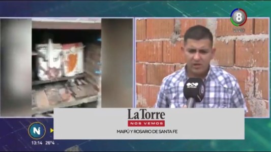 Un remisero salvó a una familia en medio de un incendio