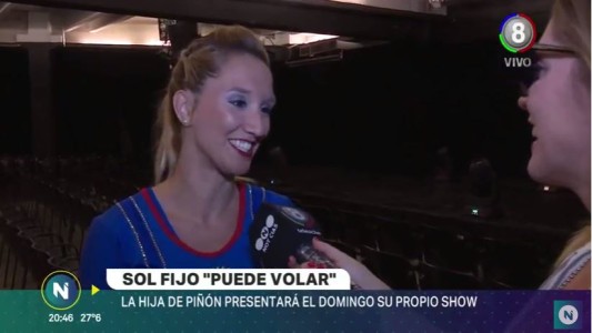 Sol Fijo, la hija de "Piñón" presenta su propio show