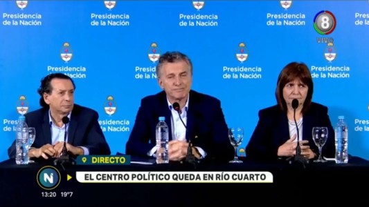 Macri se reunió con Schiaretti en Río Cuarto