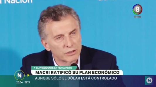 Macri en Río Cuarto ratificó su plan económico