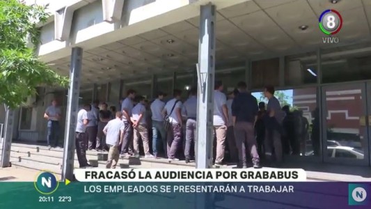 Grababus: Fracasó la audiencia en el Ministerio de Trabajo