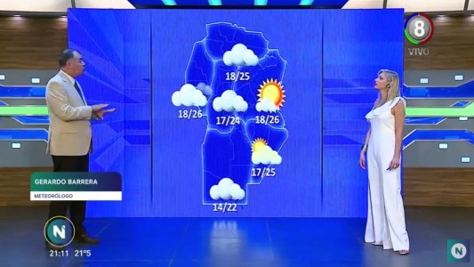 Pronóstico del tiempo martes 6 de noviembre