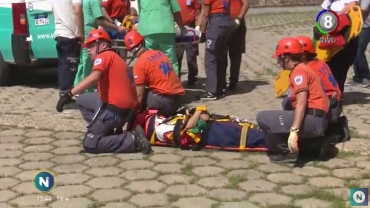 Enseñaron primeros auxilios en el Kempes