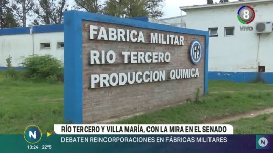 Debatirán la reincorporación de los despedidos de Fabricaciones Militares