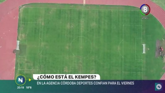Así se encuentra el Kempes a tres días del partido Argentina vs México