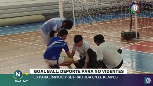 Goal ball: Un deporte para no videntes