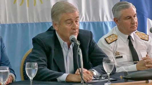 Aguad insiste en "estudiar las posibilidades" de recuperar los restos del submarino