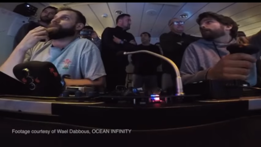 Así fue el momento en que los tripulantes del Ocean Infinity encontraron el ARA San Juan