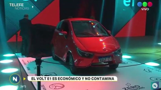 Presentaron el primer auto eléctrico desarrollado en Córdoba