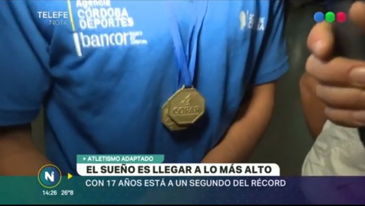 Atletismo adaptado  El sueño es llegar a los más alto