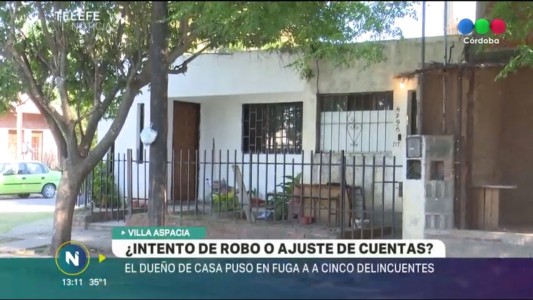 Villa Aspacia, ¿Intento de robo o ajuste de cuentas?