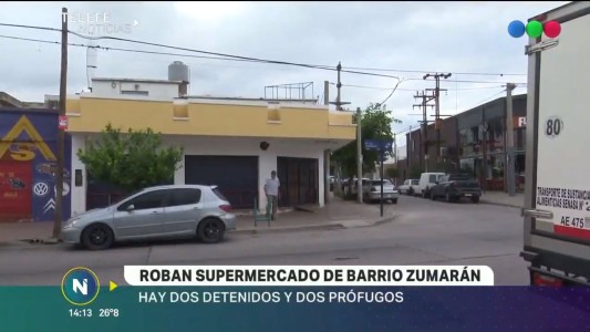 Roban supermercado de barrio Zumarán