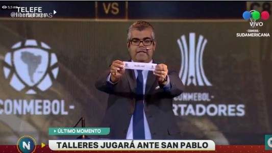 Talleres enfrentará al San Pablo en la Copa Libertadores