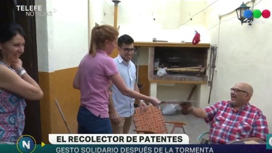 Devuelve las patentes perdidas por la tormenta