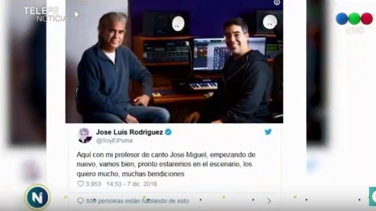 Tras el trasplante de pulmón, el Puma Rodríguez vuelve a los escenarios