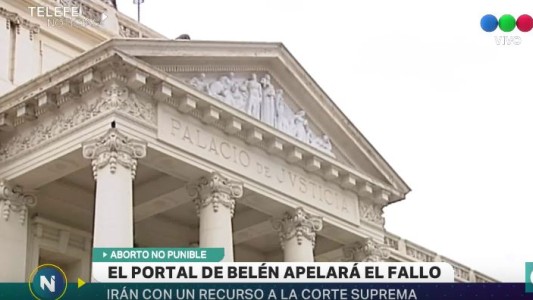 Aborto no punible: el Portal de Belén apelará el fallo