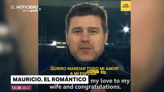 Pochettino y su particular regalo de aniversario para su mujer