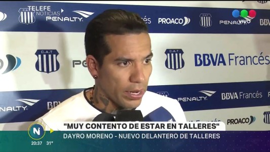 Talleres vuelve con Palacios y Moreno