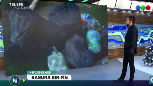 Ocho días sin recolección de residuos en Barrio Los Olmos