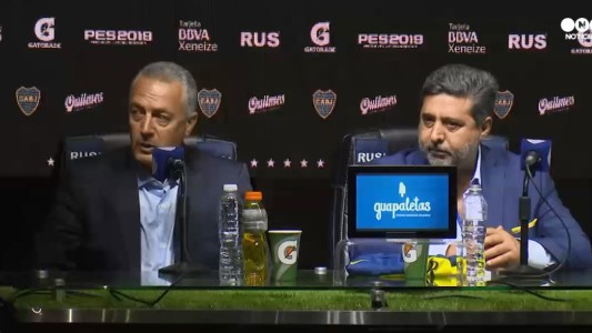 Asumió Alfaro en Boca: "Acá no hay purgatorio: es cielo o infierno"