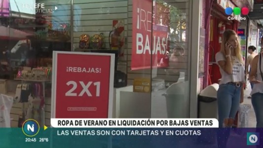 Comenzaron las liquidaciones de temporada por baja en las ventas