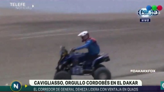 Nicolás Cavigliasso: orgullo cordobés en el Dakar 2019