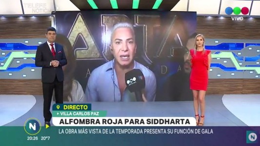 Siddharta presentó su noche de gala en Villa Carlos Paz