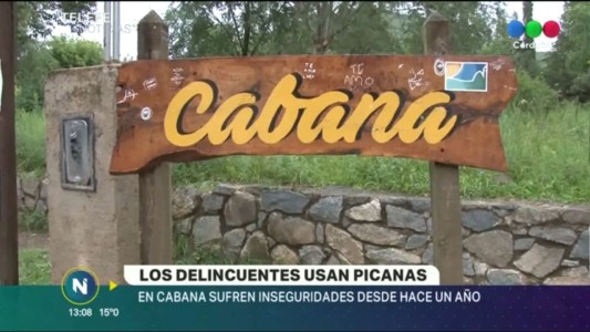 Vecinos de Cabana hartos de la inseguridad
