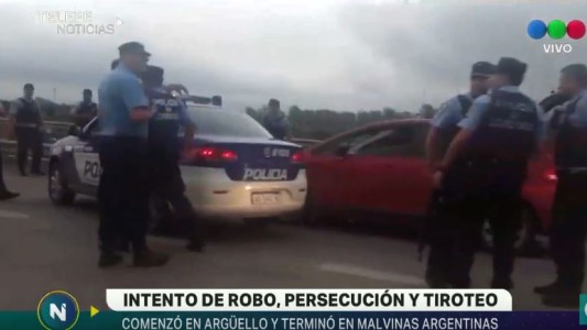 Intenso tiroteo tras un intento de robo en Argüello, tres detenidos y un herido