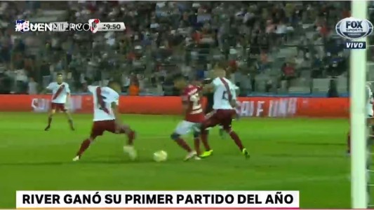 River ganó su primer partido del año