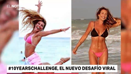 Más famosos se suman al desafío viral #10YearsChallenge