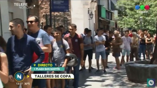 Hinchas de la "T"compran entradas para el primer partido por copa Libertadores