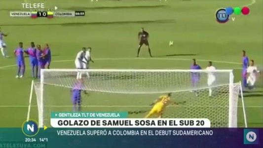 Sub 20, Venezuela venció a Colombia con gol "albiazul"