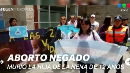 Falleció la beba que nació tras la cesárea a una nena de 12 años