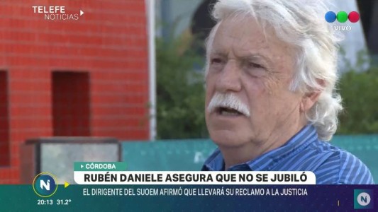 Pese a la decisión de Mestre, Daniele asegura que no se jubila