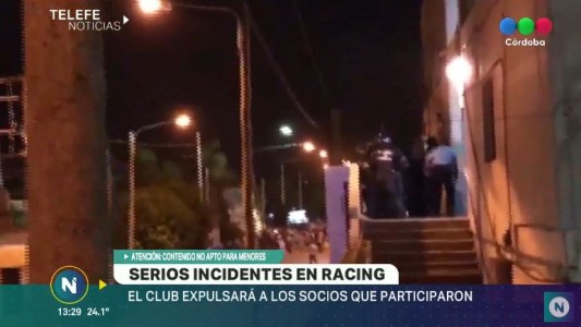 Incidentes en Racing: El club expulsará a los socios involucrados
