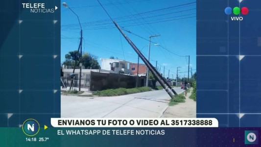 Falta de iluminación, postes caídos y baches entre los reclamos vecinales