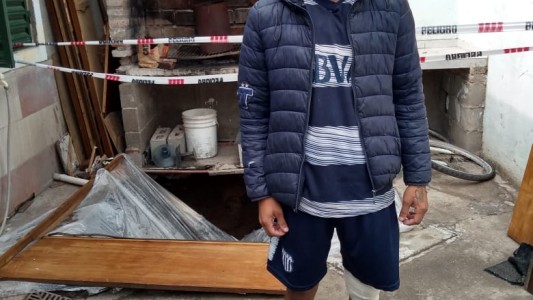 Un joven resultó herido tras caer a un pozo negro en Villa El Libertador
