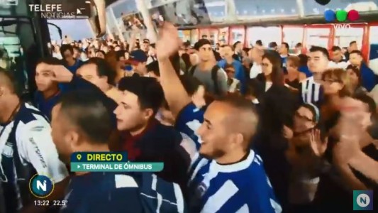 Hinchas de Talleres rumbo a Brasil para alentar a la "T"