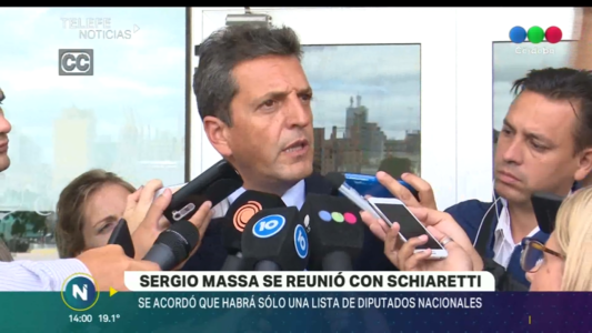 Se reunieron Massa y Schiaretti en Córdoba