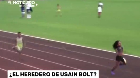 El nene de 7 saños que puede transformarse en el heredero de Usain Bolt