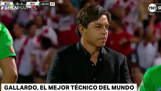 Gallardo, el mejor técnico del mundo