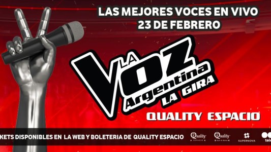 Llega la gira de "La Voz Argentina" llega a Córdoba y tenemos 3 MEET &GREET para que puedas conocerlos!